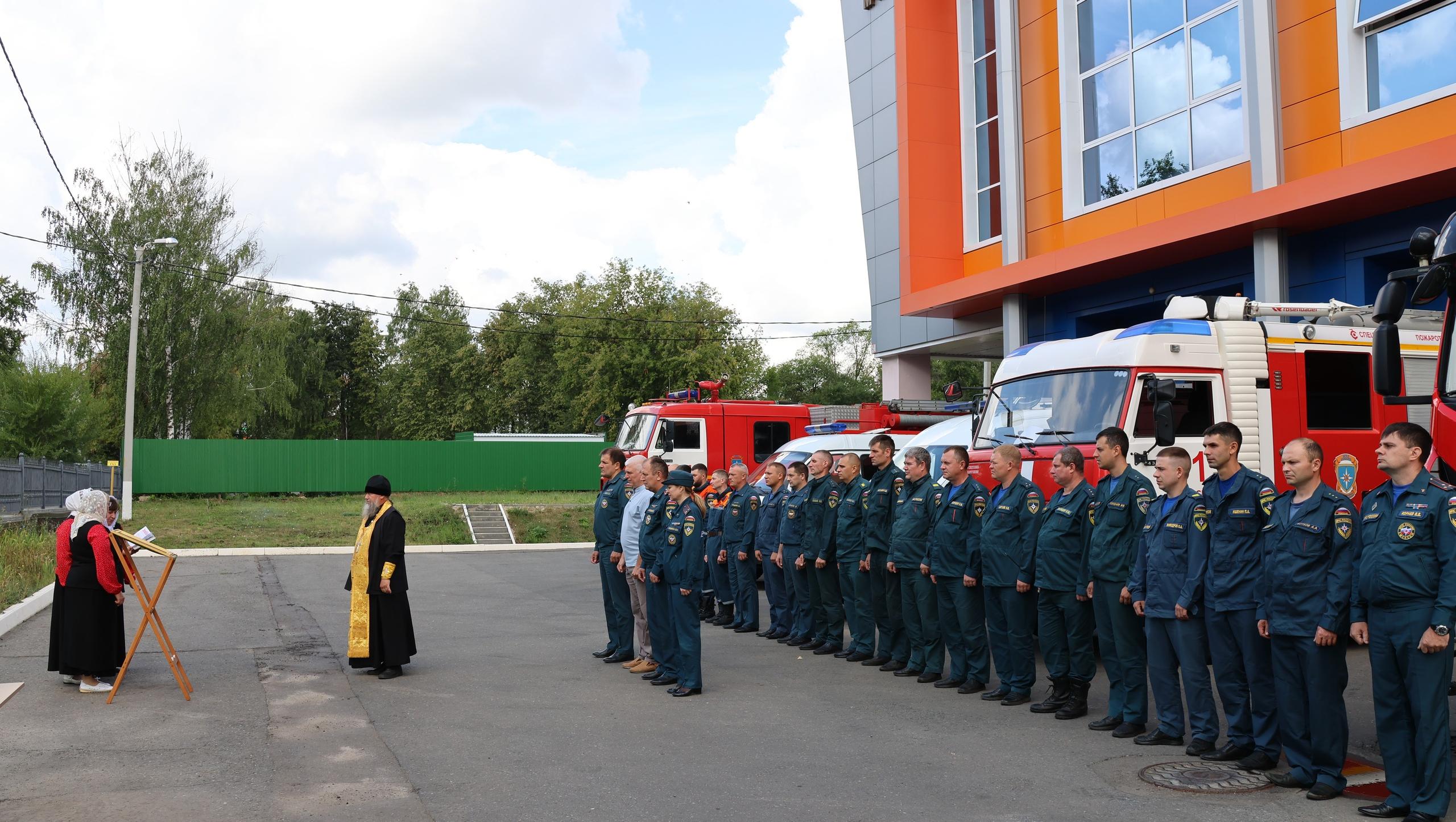 В Саранске помолились о погибших спасателях