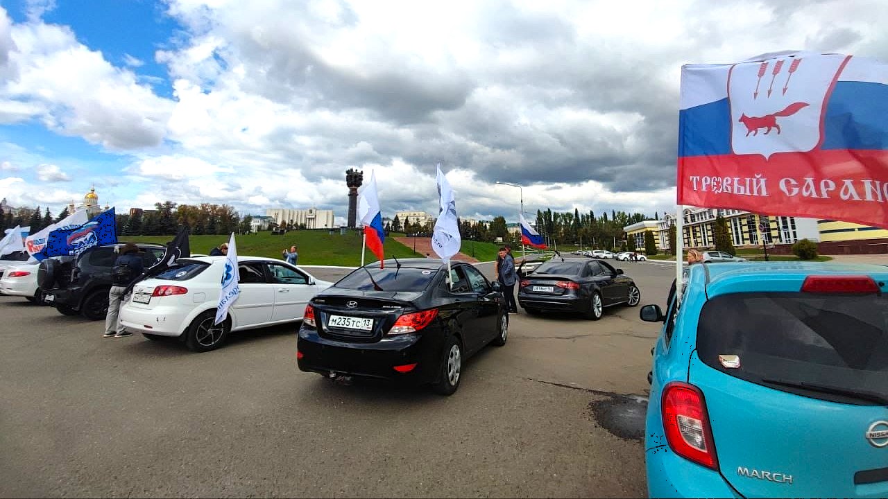 В Саранске прошёл автопробег против пьянства В Саранске прошёл автопробег против пьянства
