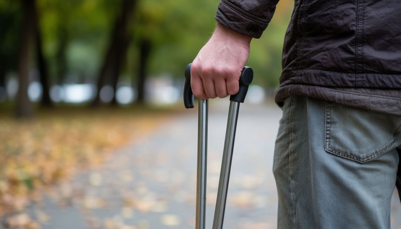 Пьяный житель Мордовии избил своего гостя металлическим костылём