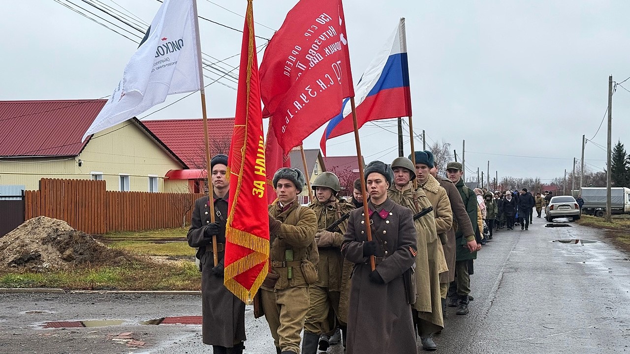 В Мордовии прошёл марш-бросок «Быть героем» 