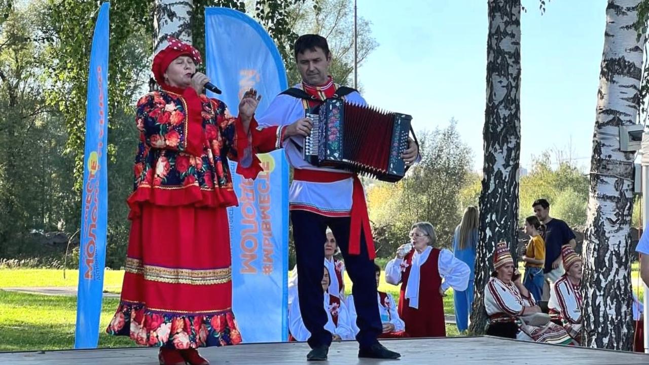 В Саранске экопарк наполнился национальным колоритом В Саранске экопарк наполнился национальным колоритом