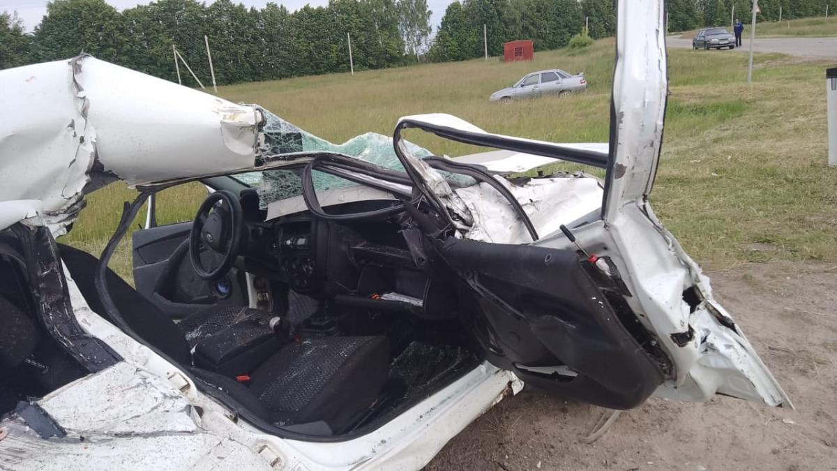 «Гранта» не пропустила «КамАЗ»: подробности аварии с двумя погибшими в Мордовии