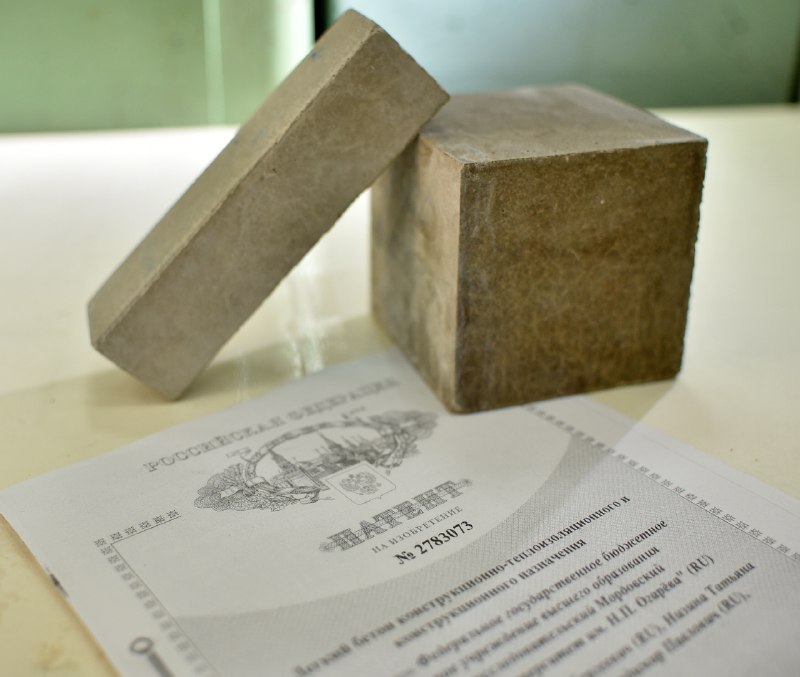 Инновационный легкий бетон разработали ученые Мордовии 