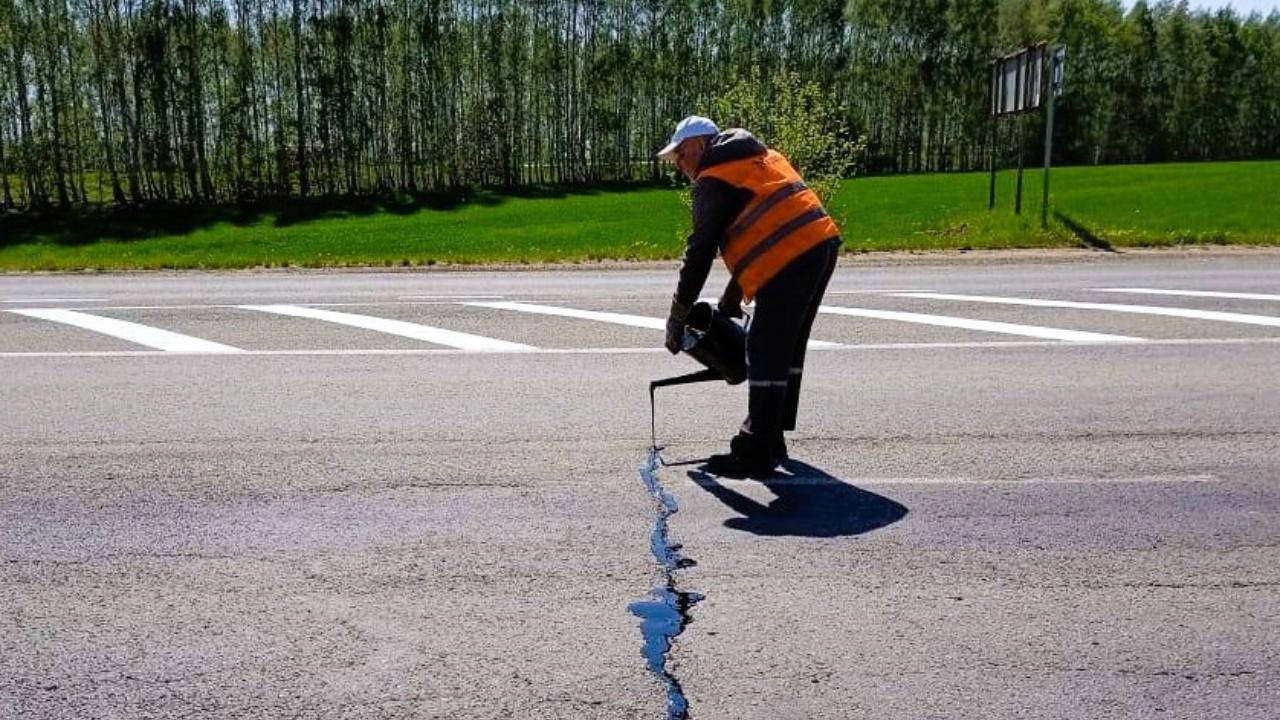 Ремонт дорог продолжается в Саранске