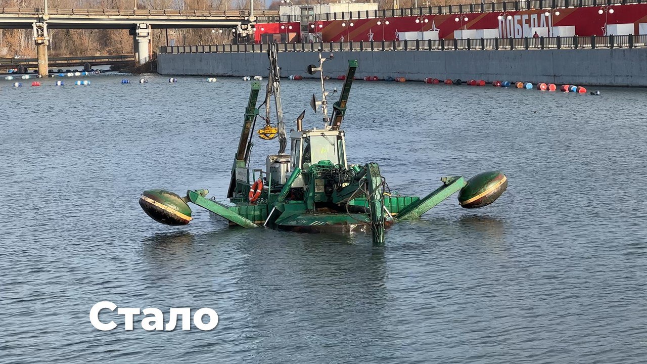 В Саранске завершилась расчистка дна реки Инсар