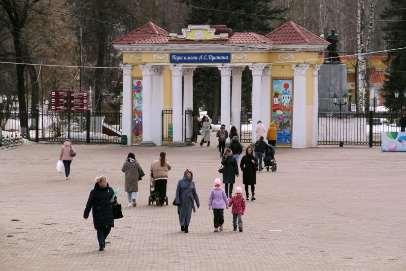 В Пушкинском парке Саранска на выходные включат 5 аттракционов