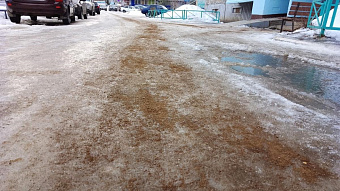 На дорогах Мордовии опять гололедица