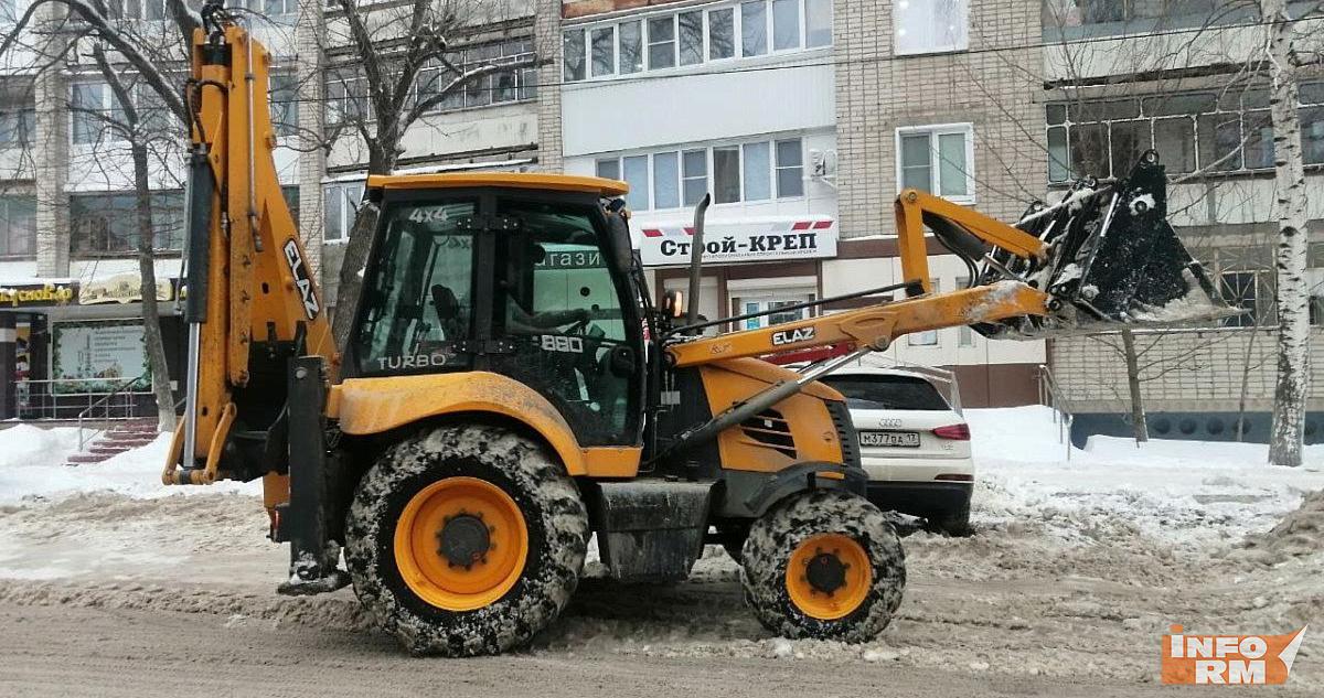 Саранским коммунальщикам дали несколько дней на уборку основных дорог 