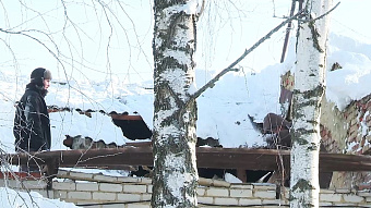 В Мордовии под тяжестью снега рухнула кровля многоквартирного дома