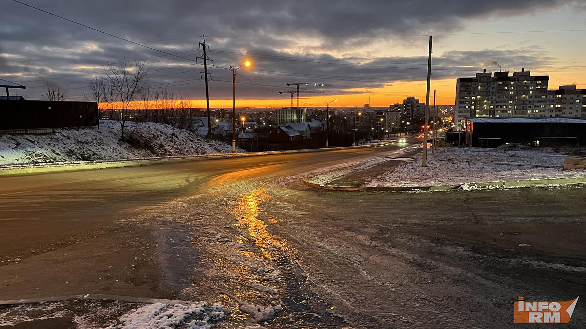 В Саранске в пятницу будет скользко