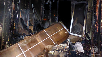 Пожар в Саранске: двух детей спасли, один человек погиб 