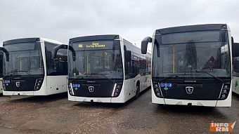 На улицы Саранска вышли новые автобусы