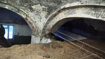 В храме Мордовии раскрывают исторические своды