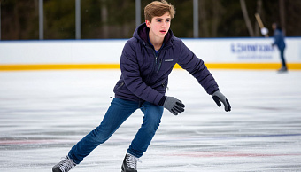 В Мордовии соревнуются юные конькобежцы