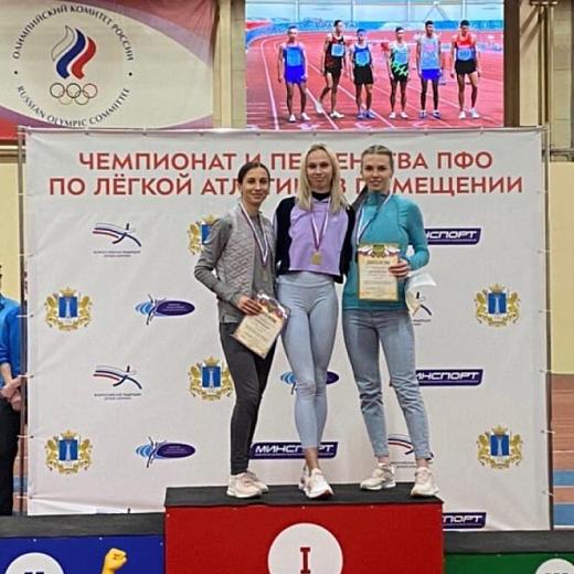 Рекордсменка Мордовии завоевала медали окружного первенства 