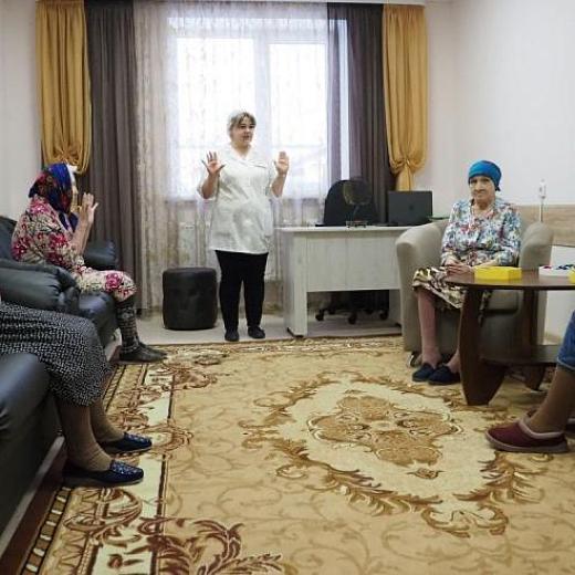 Министр труда и социальной защиты России посетил дом-интернат для престарелых в Мордовии