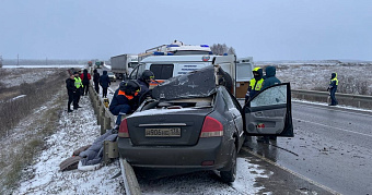 Труп водителя в Мордовии пришлось вырезать из развороченного салона 