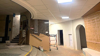 Преображение музея в Саранске: крыша и окна готовы, внутри - шлифуют паркет