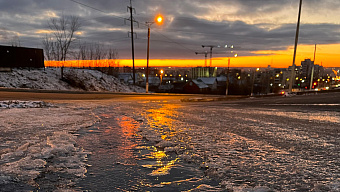 В Мордовии – гололёд и сильный ветер