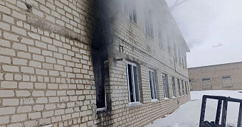 В Мордовии горело здание Краснослободской епархии 