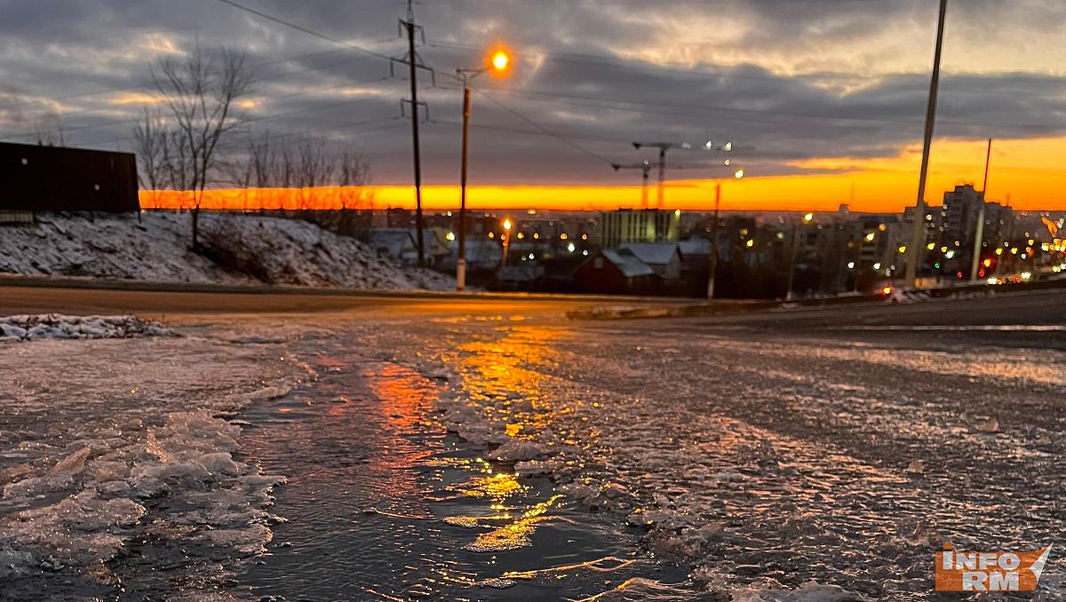 В Мордовии – гололёд и сильный ветер