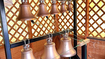 В храм на Светотехстрое Саранска привезли колокола для звонницы