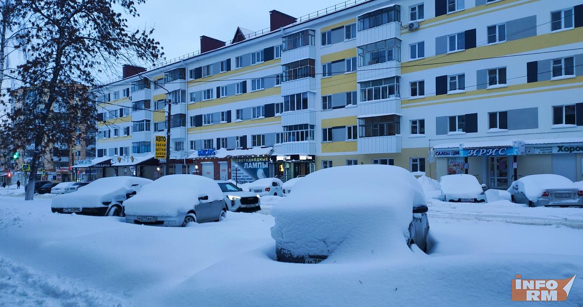 Мэр Саранска рассказал о ходе борьбы с последствиями снегопада 