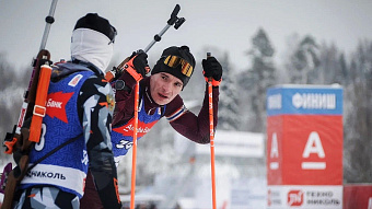 Ярослав Конкин покорил пьедестал биатлонного кубка России