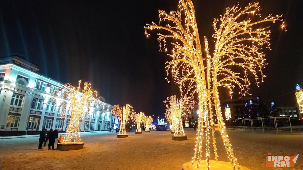 Саранск начали готовить к Новому году 