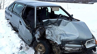 В Мордовии столкнулись две легковушки