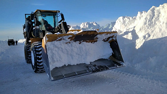 В Мордовии к отрезанной снегом деревне прочистили «дорогу жизни»