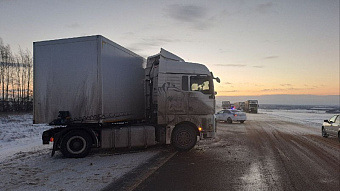 В Мордовии «Гранта» влетела под тягач